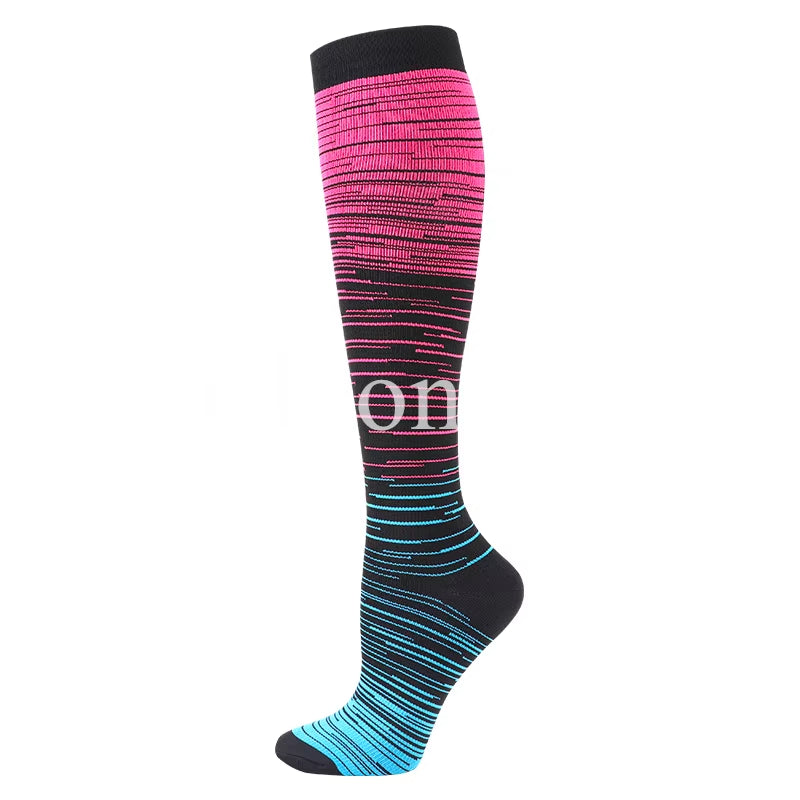 Compression Stockings Nursing Women and Men Stockings Best Medical Nursing Hiking Travel Flight Socks Running Fitness Socks