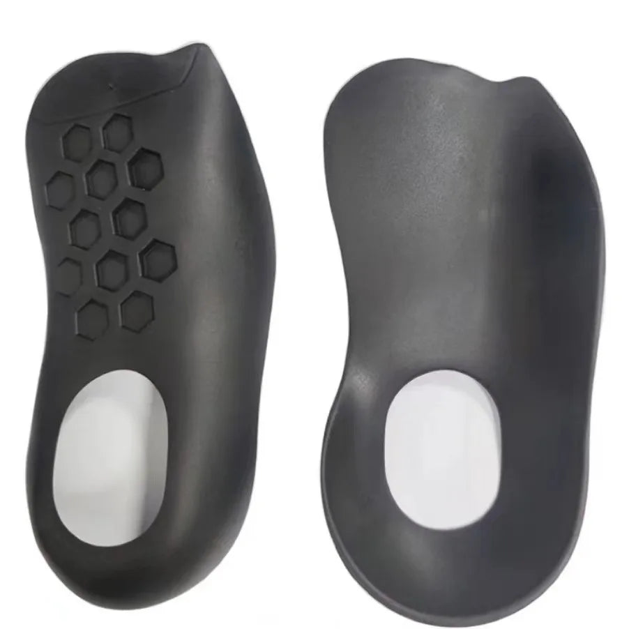 1 Pair Arch Support Insoles - Comfortable, Ergonomic 3/4 Length Foot Inserts for Sneakers & Faux Leather Shoes, Men and Women